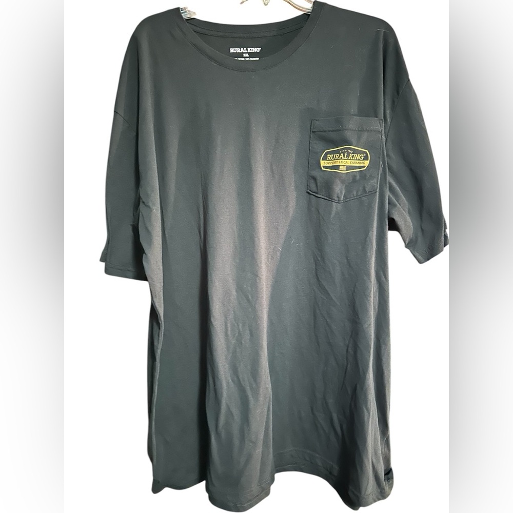 Black Short Sleeve Tee with Crew Neck
